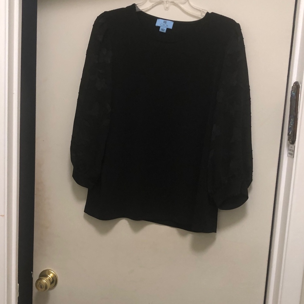 Elegant Black Women's Top